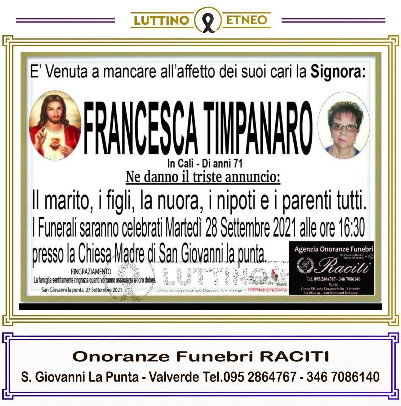 Francesca  Timpanaro 